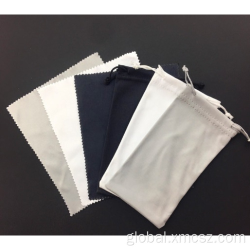 China Gray solid color high quality lens cloth Manufactory